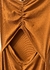 Imagem do VESTIDO CANELADO MIDI COM FRANZIDO
