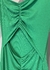 VESTIDO CANELADO MIDI COM FRANZIDO - loja online