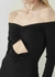 VESTIDO CANELADO MIDI COM FRANZIDO - comprar online