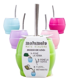 MATE VIAJERO ANTIVUELCO - Regalos Einsof