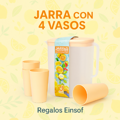 JARRA CON 4 VASOS - comprar online