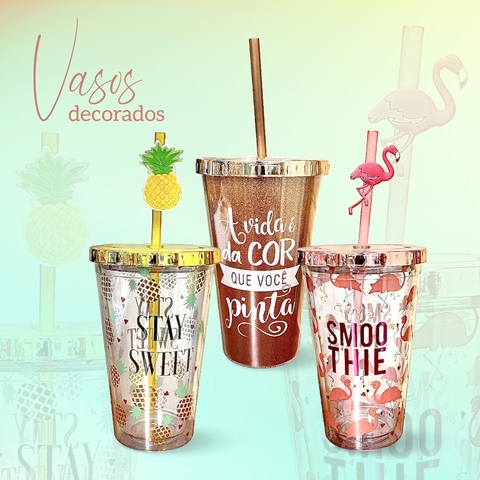 VASOS DECORADOS