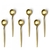 Cucharas Amber Gold
