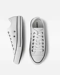 CONVERSE TAYLOR ALL STAR COURO BRANCO - balihai
