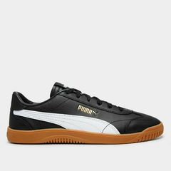 TÊNIS PUMA CLUB 5V5 BLACK/WHITE/GOLD - loja online