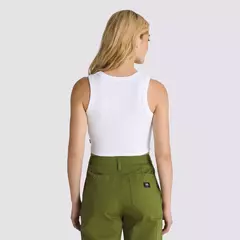REGATA VANS DREW RIB TANK BRANCO - comprar online