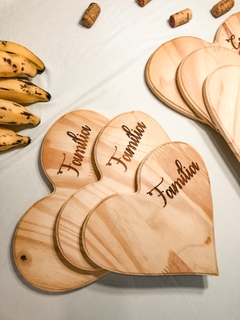 Tábua de coração 23cm - comprar online