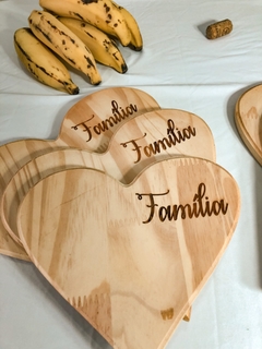 Tábua de coração 23cm