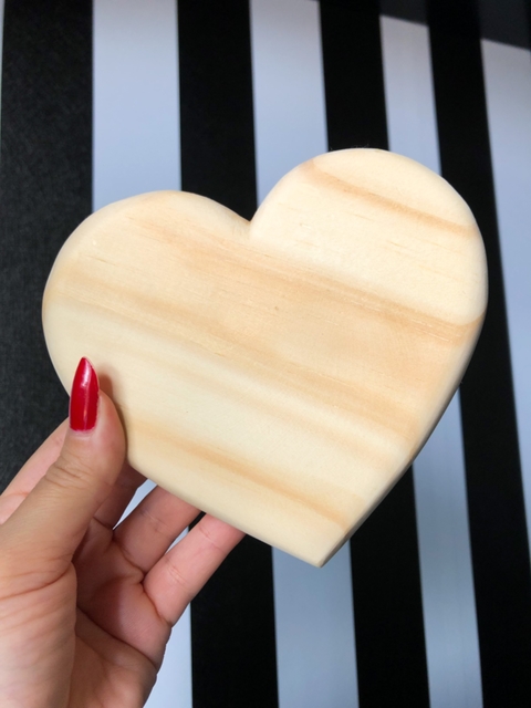 Porta copos coração