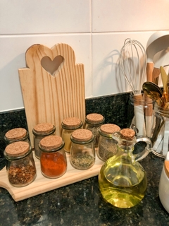 Tábua alça de coração