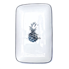 Bandeja branca abacaxi na internet