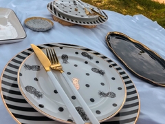 Imagem do Bandeja oval preta