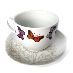 Xícara de chá Borboletas - loja online