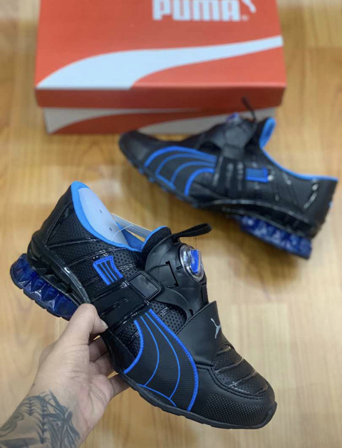 PUMA DISK-PRETO/AZUL