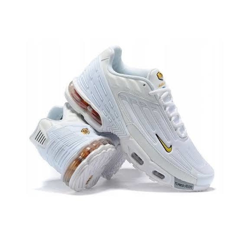 AIR MAX TN PLUS 3-BRANCO/DOURADO