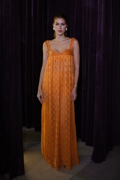 VESTIDO MIDI PLISSADO GALAXY
