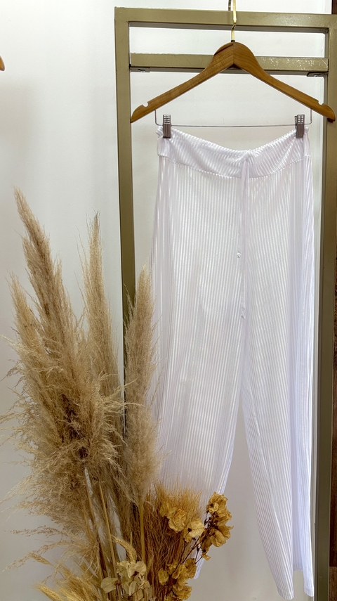 SAIDA CALÇA TULE FIO DE SEDA