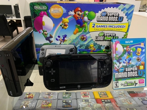 Nintendo Wiiu versão deluxe Mario e Luig hd