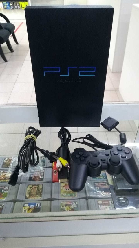 Playstation 2 fat preto