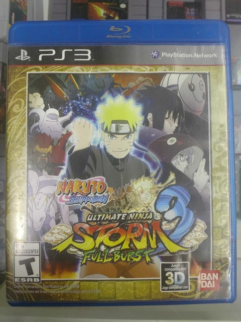 Naruto Shippuden Ultimate Ninja Storm Full Burst 3!!