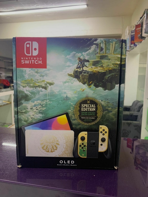 Nintendo Switch Versão Zelda Tears of The Kingdom
