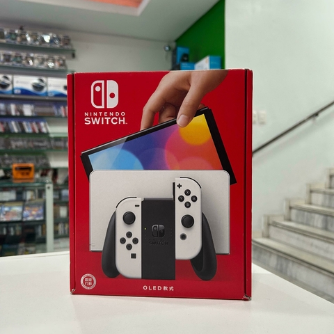 Nintendo Switch Branco OLED Desbloqueado - comprar online