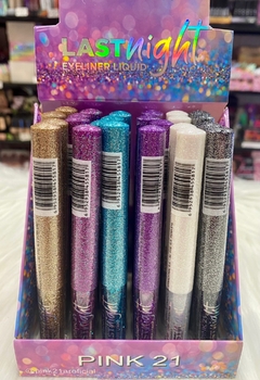 Delineador liquido con glitter X24 UNI - comprar online