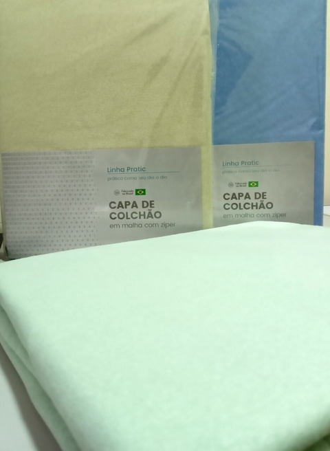 Capa colchão com Zíper Solteiro SBX 88cm x 1,88cm x 30cm