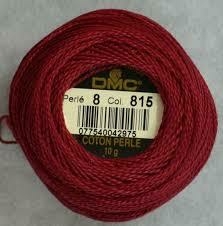 Linha para Bordado DMC Perle 8 COR 815