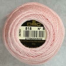 Linha para Bordado DMC Perle 8 COR 818