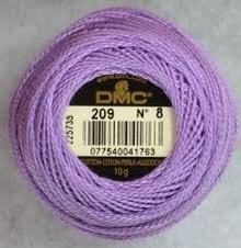 Linha para Bordado DMC Perle 8 COR 209