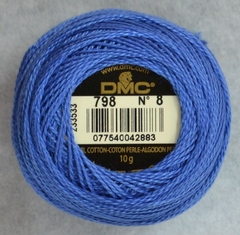 Linha para Bordado DMC Perle 8 COR 798