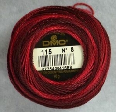 Linha para Bordado DMC Perle 8 Cor 115