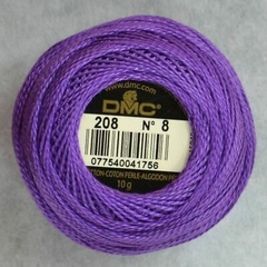 Linha para Bordado DMC Perle 8 COR 208