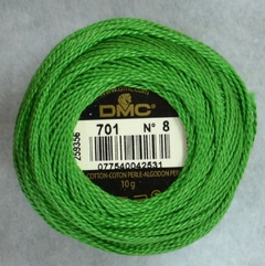Linha para Bordado DMC Perle 8 COR 701