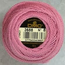 Linha para Bordado DMC Perle 8 COR 3688