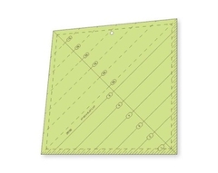RÉGUA P/ TRIANGULO 45 QUADRADO CM E POL KRIATIVA