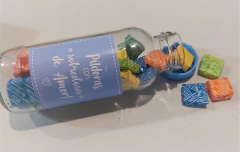 Botellita con Caramelos - comprar online