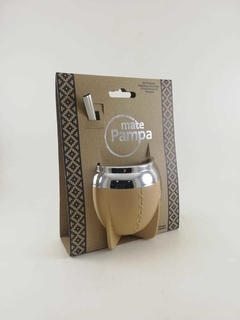 Mate Pampa con bombilla de aluminio - comprar online