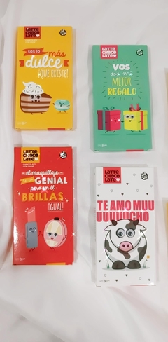 Chocolate con Mani Latte con Frases para Mamá - comprar online