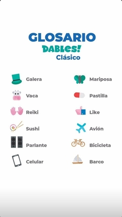 Dables Clásico - Juego de coincidencias - tienda online