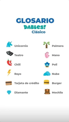 Dables Clásico - Juego de coincidencias - Buenos Dias Lucia