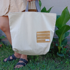 Bolso Arena y Avellana