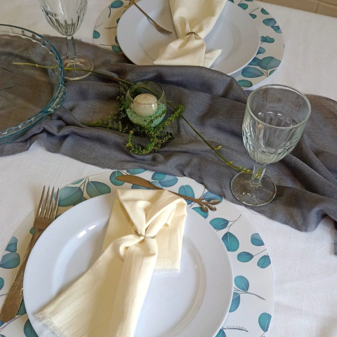Raíz - Camino de Mesa + Plato de Sitio