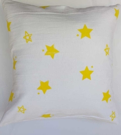 Funda Almohadon Estrellas Blanco - comprar online