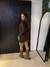 Vestido Drapeado Curto na internet