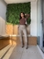 Calça Skinny Couro Becky