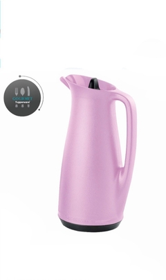 TUPPERWARE GARRAFA TÉRMICA 1 LITRO ROSA