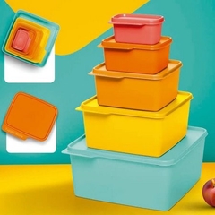 Tupperware Kit Basic Line 5 peças na internet