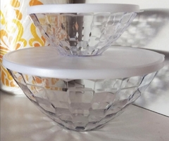 Tupperware Kit Tigela Cristal 2 Peças - comprar online